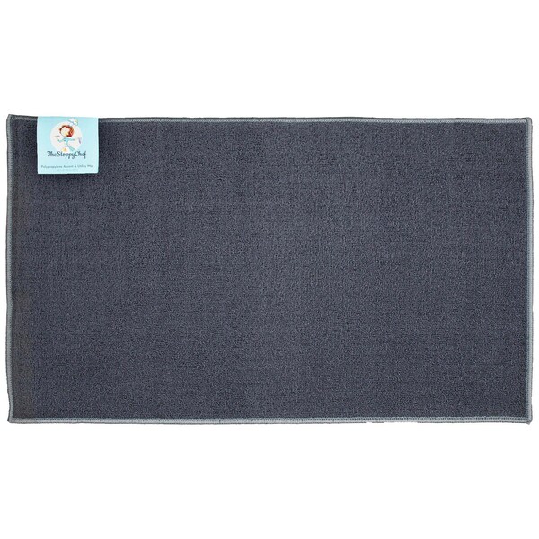 Monarch Brands Sloppy Chef Area Rug - 26in x 45in, Charcoal PNP-JKT-26X45-CH - main